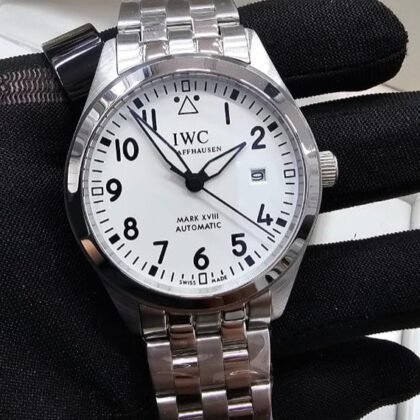 IWC Pilot Mark XX Automatic White Dial Men's Watch