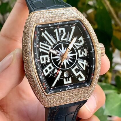 Franck Muller Vanguard Automatic Black Dial Men's Watch
