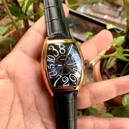 Franck Muller Crazy Hours Automatic Black Dial Men's Watch