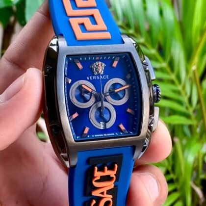 Versace Blue Dail Men's Watch