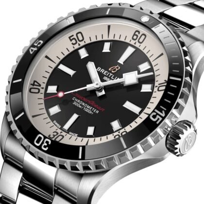 Breitling Superocean 46mm Black Dial Men's Watch