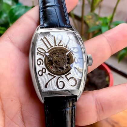 FranckMuller Casablanca Central Tourbillon White Dial Men's Watch