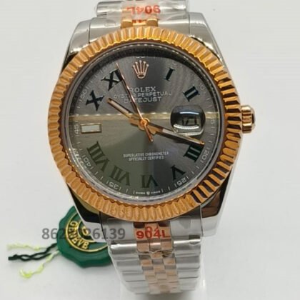 Rolex Datejust Automatic Grey Dial Men's Watch