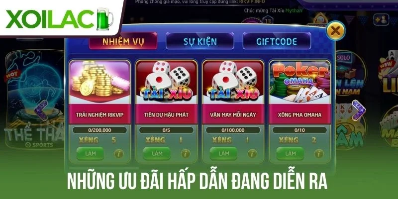 Những ưu đãi hấp dẫn đang diễn ra 